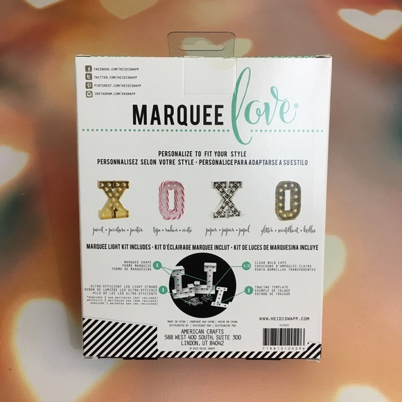 Heidi Swapp Marquee Love Number 9 Kit - Picture 3 of 6